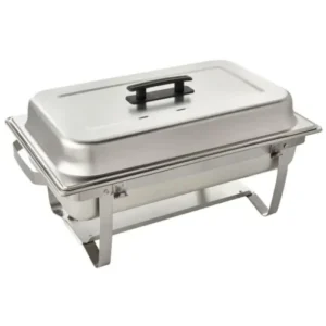 Stainless Steel Rectangular Lift Top Banquet Chafing Dish