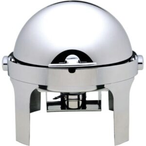 Stainless Steel Round Rolling Top Chafing Dish